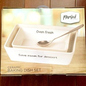 Parini ceramic baking dish set